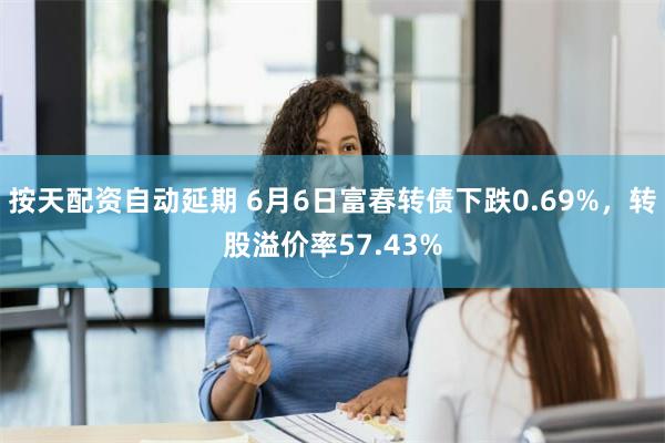 按天配资自动延期 6月6日富春转债下跌0.69%，转股溢价率57.43%