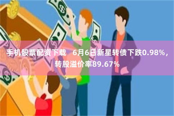 手机股票配资下载   6月6日新星转债下跌0.98%，转股溢价率89.67%