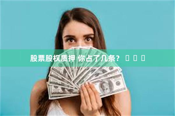 股票股权质押 你占了几条？ ​​​